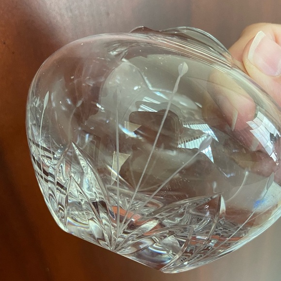 Mikasa Crystal PETIT POINTS Votive Candle Holder Clear Vase new - Picture 3 of 6